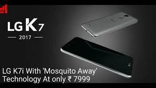 LG K7i With 'Mosquito Away' Technology launched at ₹ 7,990