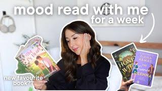 mood read with me for a week anticipated releases and a new favourite book!