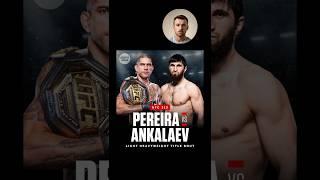 Magomed Ankalaev vs Alex Pereira - First UFC Title Fight During Ramadan