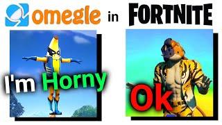 Fortnite Omegle Is Legitimately Traumatizing