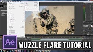 Realistic Muzzle Flare - After Effects Tutorial