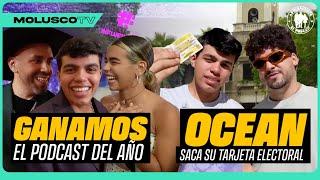 Adolescente Gana PodCast del Año en premios Influencer/Ocean saca tarjeta electoral con PJ SIN SUELA