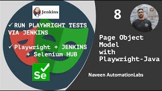 #8 - Run Playwright Tests using Jenkins and Selenium 4 GRID