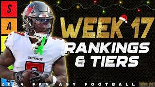 Week 17 Running Back Rankings - 2024 Fantasy Football