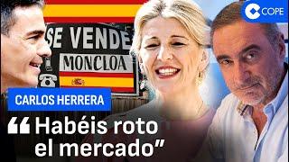 Herrera: “Cada vez que llega una campaña electoral Pedro Sánchez saca el comodín de la vivienda"