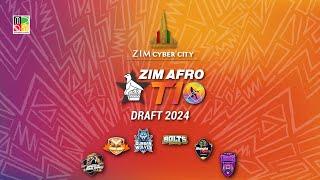 Zim Afro T10 Season 2 I Player Draft 2024 I T10 Global Sports