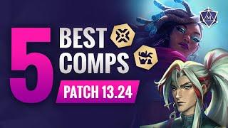 5 BEST Comps in TFT Patch 13.24B | Set 10 Teamfight Tactics Guide