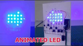 How to Make Animated LED Arrow with C2383 Transistor