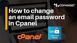 How to change an email password in Cpanel