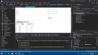 ASP.NET web form with SQL databse and insert function in Visual Studio 2017 PART 1