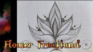 Elementary And Intermediate Exam | Freehand Drawing (Flower) | E9