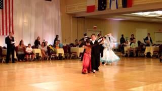 Alex Vykhovanets and Polly Novosyolova - Foxtrot- Manhattan DanceSport Championship 2012