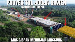 WAPRES GIBRAN KUNJUNGI PROYEK TOL JOGJA BAWEN,BERHARAP SEGERA TERSAMBUNG KE SEMARANG