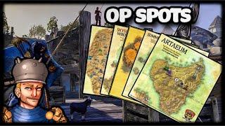 ESO Best Fishing Locations for Rewards, Roe, Rare Items and more