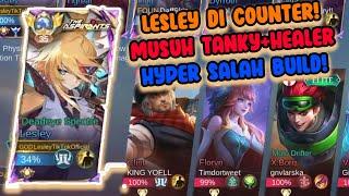 Lesley DI COUNTER! LING SALAH BUILD EMBLEM! HARD COMEBACK IS REAL | Top Global Lesley Build Tersakit