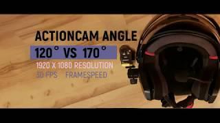 Action Cam Angle 120° vs 170°