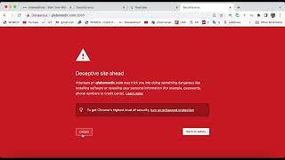How to Fix the “Deceptive Site Ahead” ( Bangla and English)