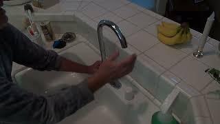 Man Says He Can't Install Kitchen Sink Faucet Then Does It Anyway