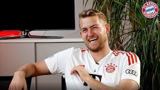 So reagiert Matthijs de Ligt auf unverschämte Fragen im Interview! | Deutschunterricht beim FCB