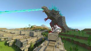 Godzilla minus one Addon V1.2 MCPE in Minecraft Bedrock | WedCraft