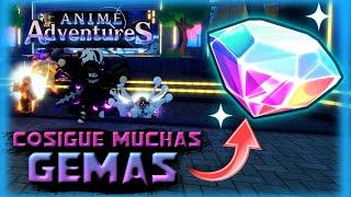 Cómo Obtener Muchas Gemas en Anime Adventures