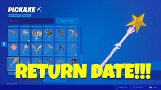 STAR WAND PICKAXE RETURN RELEASE DATE IN FORTNITE 2024!(CONFIRMED 100%)