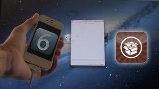 NEW Jailbreak iOS 6 Semi Tethered 6.0 iPhone 4,3GS & iPod Touch 4