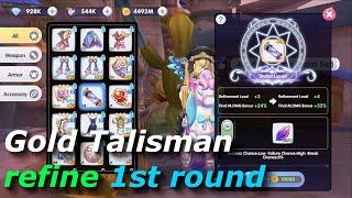 Refine Gold Talisman 1st Round | rox | Ragnarok X: Next Generation