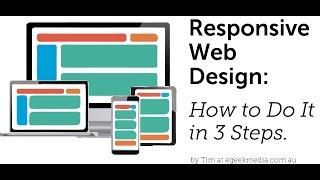 Responsive Web Design for Beginners - How to get started in 3 steps