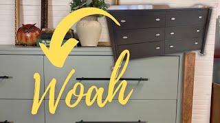 EXTREME Furniture Makeover | Make AFFORDABLE Chalk Paint | Trash to Treasure | Flipping Tips Tricks