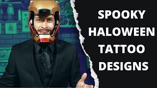 How To Create SPOOKY Tattoo Flash Designs For Halloween!