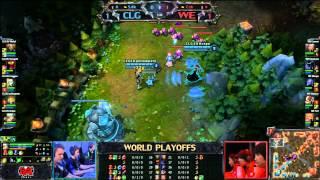 CLG.EU vs WE - Epic Snoopeh Cho'Gath (S2 World Championship)