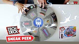 Tech Deck Shredline 360 Sneak Peek | K-Zone TV