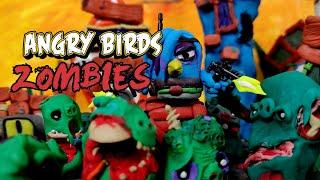 Angry Birds Zombies Part 18 (Claymotion)Stopmotion