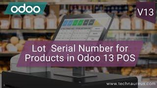 Lot Serial Number for Products in Odoo 13 POS