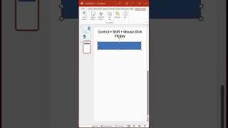 PowerPoint Tip: Duplicate and Move Shapes Horizontally or Vertically with Single Shortcut