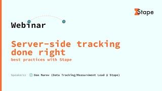 [Stape webinar] Server-side tracking done right with Stape [top features overview]