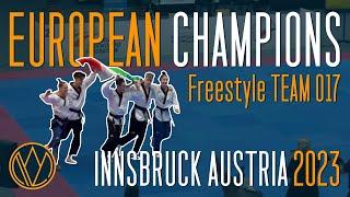 FREESTYLE POOMSAE EUROPEAN CHAMPIONS (ITA) | Mixed Team O17 | 2023 Innsbruck Austria