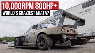 Turbo K24-powered Time Attack Frankenstein Miata, Capable of 200mph