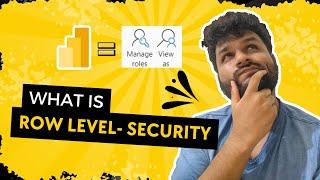 ️ What is RLS (Row Level Security) in Power BI?? (HINDI)