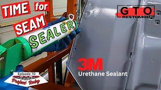 Seam Sealer How To - Urethane Seam Sealer - GTO RestoMod (Ep 70)