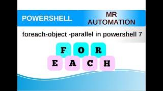 PowerShell S1E44 (foreach-object -parallel)