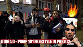 Digga D X StillBrickin - Pump 101 Public Freestyle!