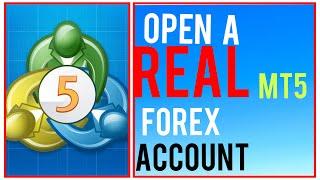 How to open a real forex account on metatrader 5