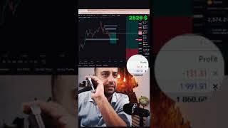 12000 دلار سود خالص سه معامله جذاب در لایو ترید #فارکس #trading #ترید #لایو_ترید