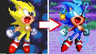 Lightning Speed Super Sonic 2.0 [Sonic Mania Plus mods]