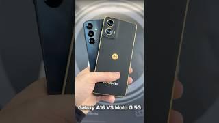 Samsung Galaxy A16 VS Moto G 5G #midrangephone #smartphone #tech