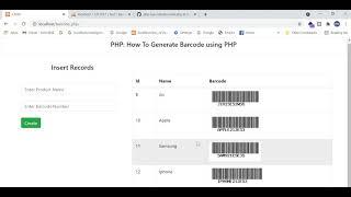 How to generate a Barcode in PHP | Learn Advance Programming | Improve Coding Logic