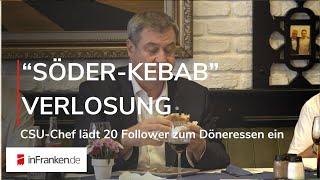 "DÖNER MACHT SCHÖNER": Markus Söder gibt Followern Döner aus