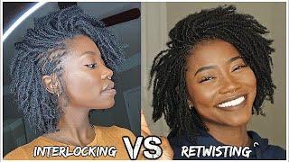 Interlocking VS Retwisting: My Pros & Cons | Keke J.